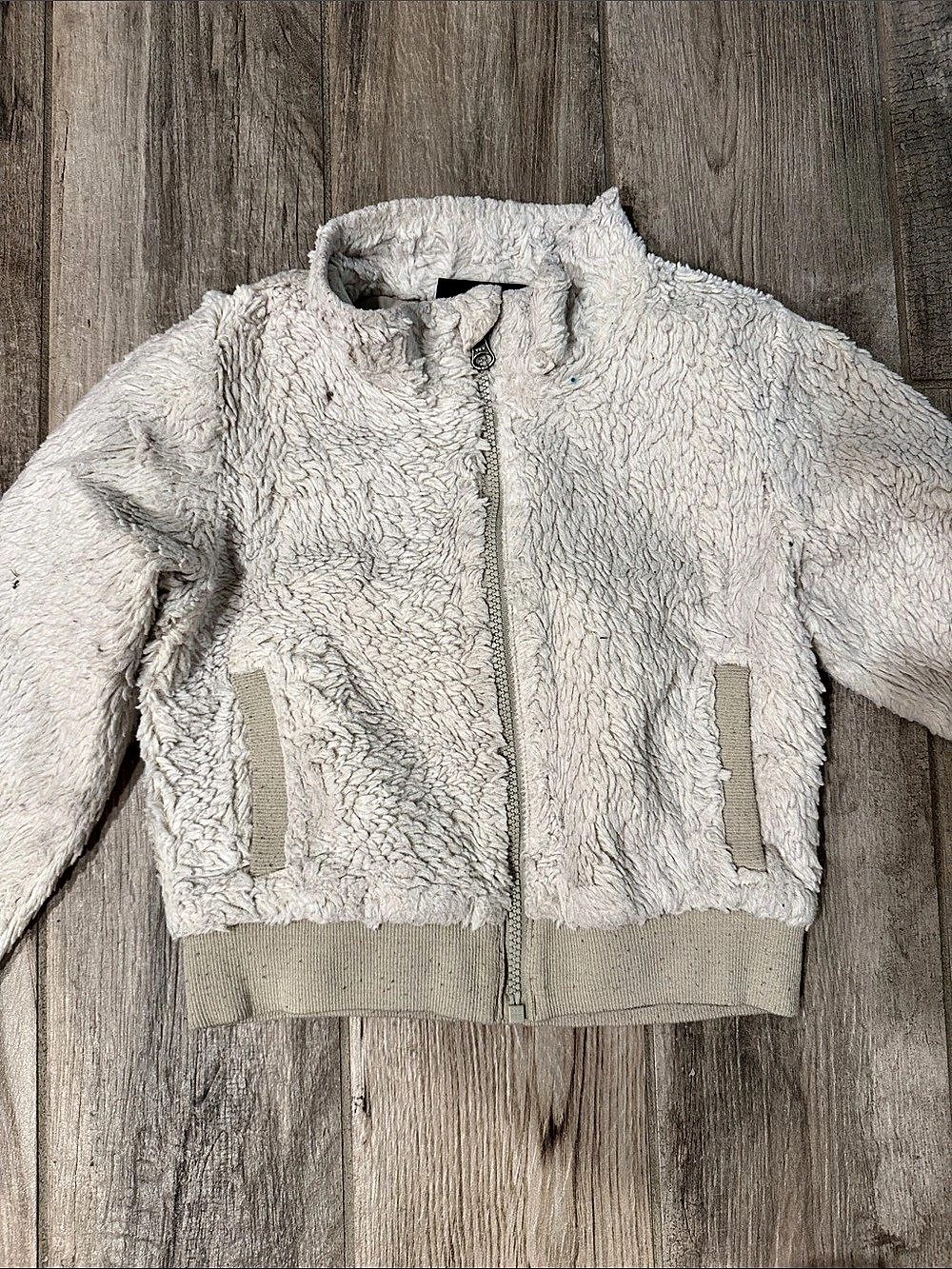 Patagonia Cream Teddy Jacket Like New